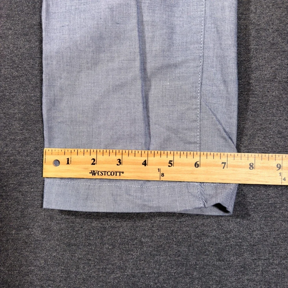 Banana Republic Chino Pants Mens 33x29 Blue Aiden Fit Cotton Casual Trousers